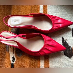 Marks & Spencer Red Heels